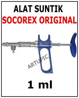 Alat suntik SOCOREX 1 ml