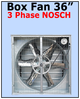 Boxfan Fan 36 inch Nosch Motor