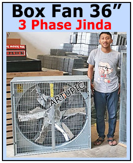 Boxfan Exhaust Fan 36 inch