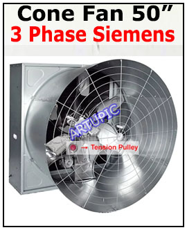 Cone Fan 50" 3 Phase