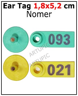 Ear Tag Strip Kecil