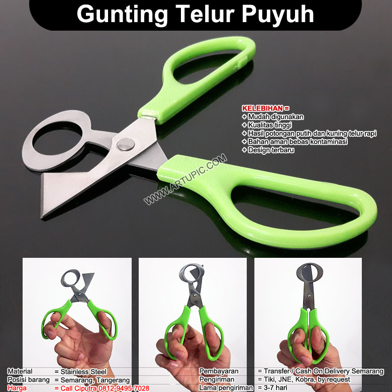 Gunting Telur Puyuh