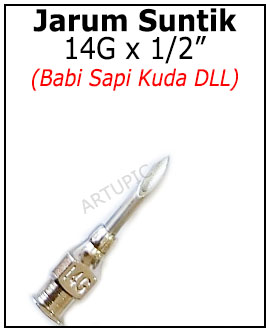 Jarum suntik hewan babi sapi kuda