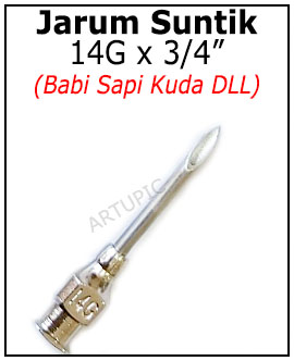 Jarum suntik babi sapi kuda