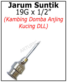 Jarum suntik hewan kambing domba anjing kucing