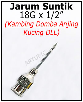 Jarum suntik 18G
