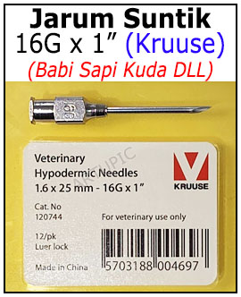 Jarum suntik hewan vaksin