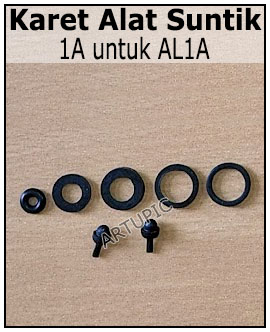 Karet alat suntik 1 ml