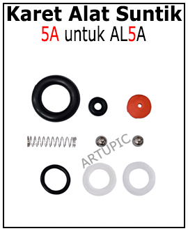 Karet alat suntik 5ml