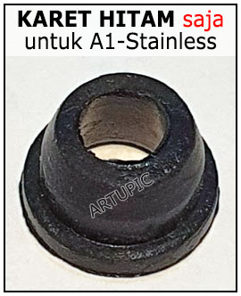 Karet nipple stainless