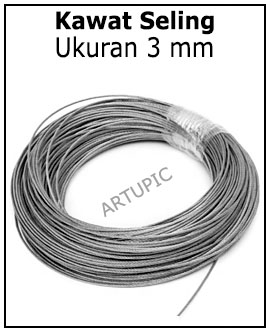 Kawat seling 3 mm