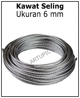 Kawat seling 6 mm
