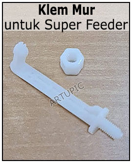 Klem mur baut super feeder