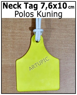 Neck tag sapi kambing