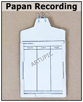 Data Ternak Papan Recording