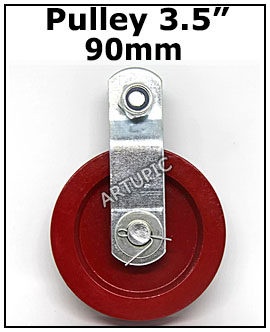 Pulley 3.5" 90 mm