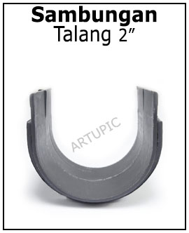 Sambungan talang 2 inch