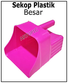 Sekop serok gagang pakan