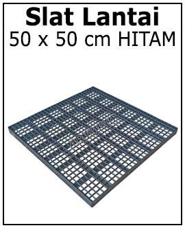 Slat Lantai hewan kotak ukuran 50 cm