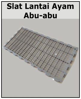 Slat Lantai Ayam abu abu