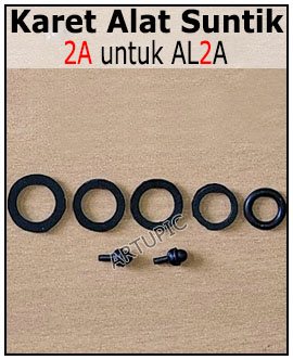 Karet alat suntik 2ml