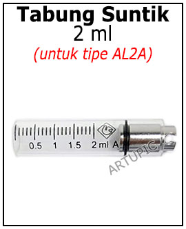 Tabung alat suntik 2 ml