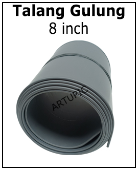 Talang Pakan Ayam 8 inch