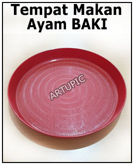 Tempat makan ayam baki nampan feeder chick